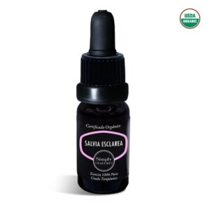 Aceite Esencial Salvia Esclarea Orgánico Simply Nature