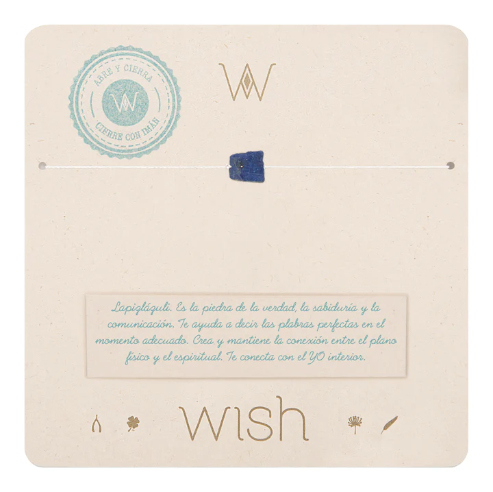 Complementos Hilo Imán Lapislazuli Wish