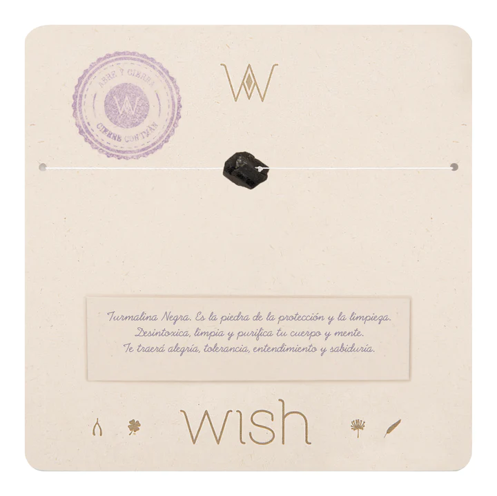 Complementos Hilo Imán Turmalina Negra Wish