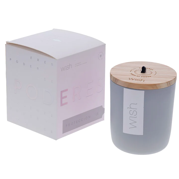 Vela Gris Protección Wish